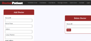 DOCTOR APPOINTMENT IN PHP