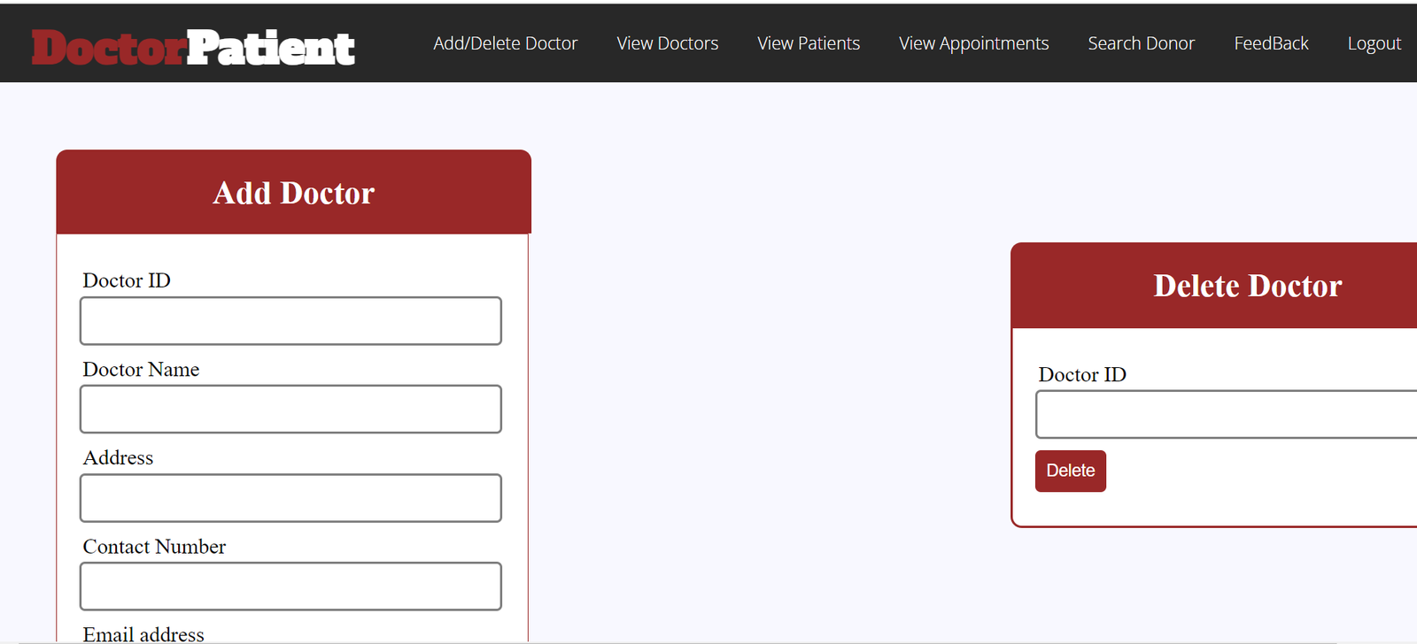 DOCTOR APPOINTMENT IN PHP