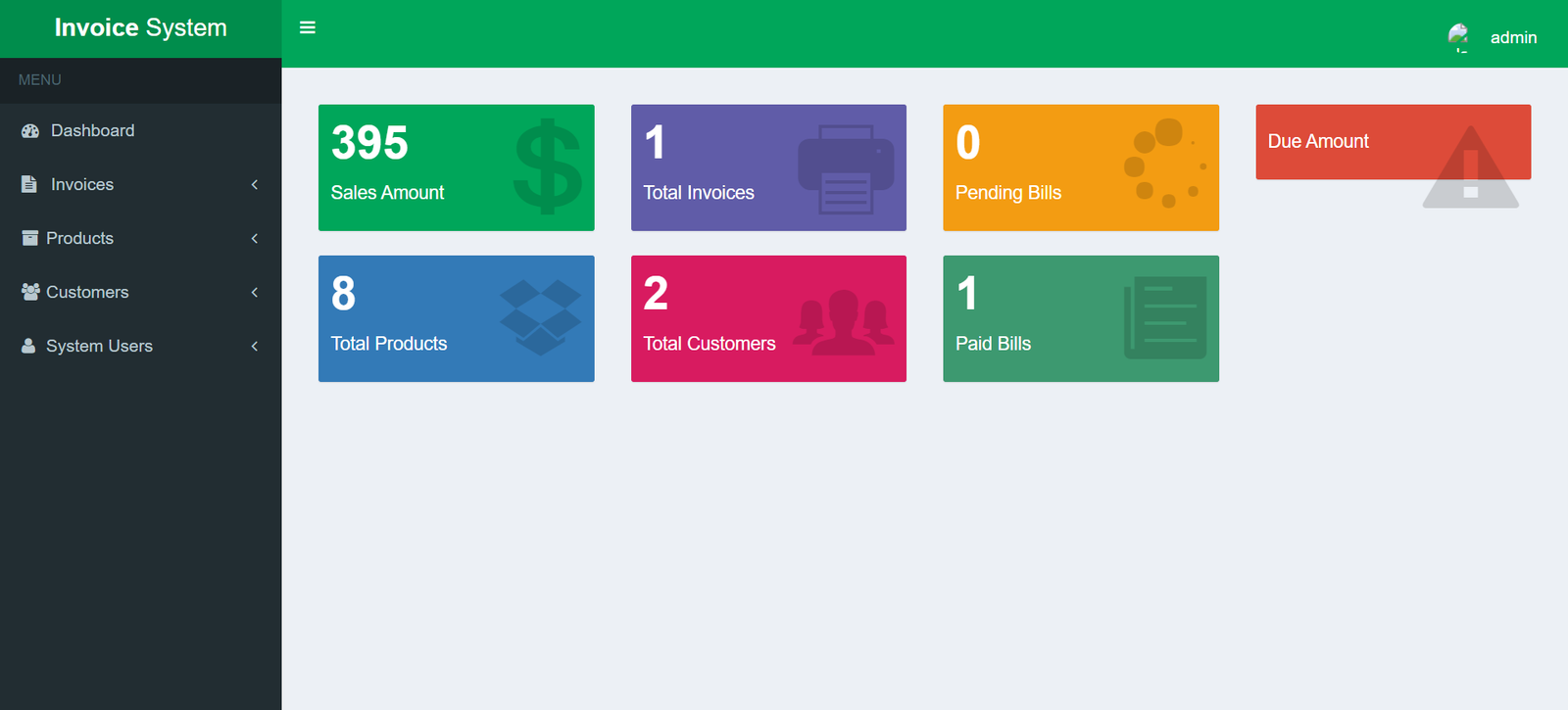 Online Invoicing Management System In PHP Free Download