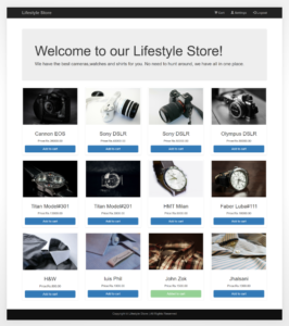 Responsive Online Shop Store in PHP & MySQL eCommerce Website Free Download