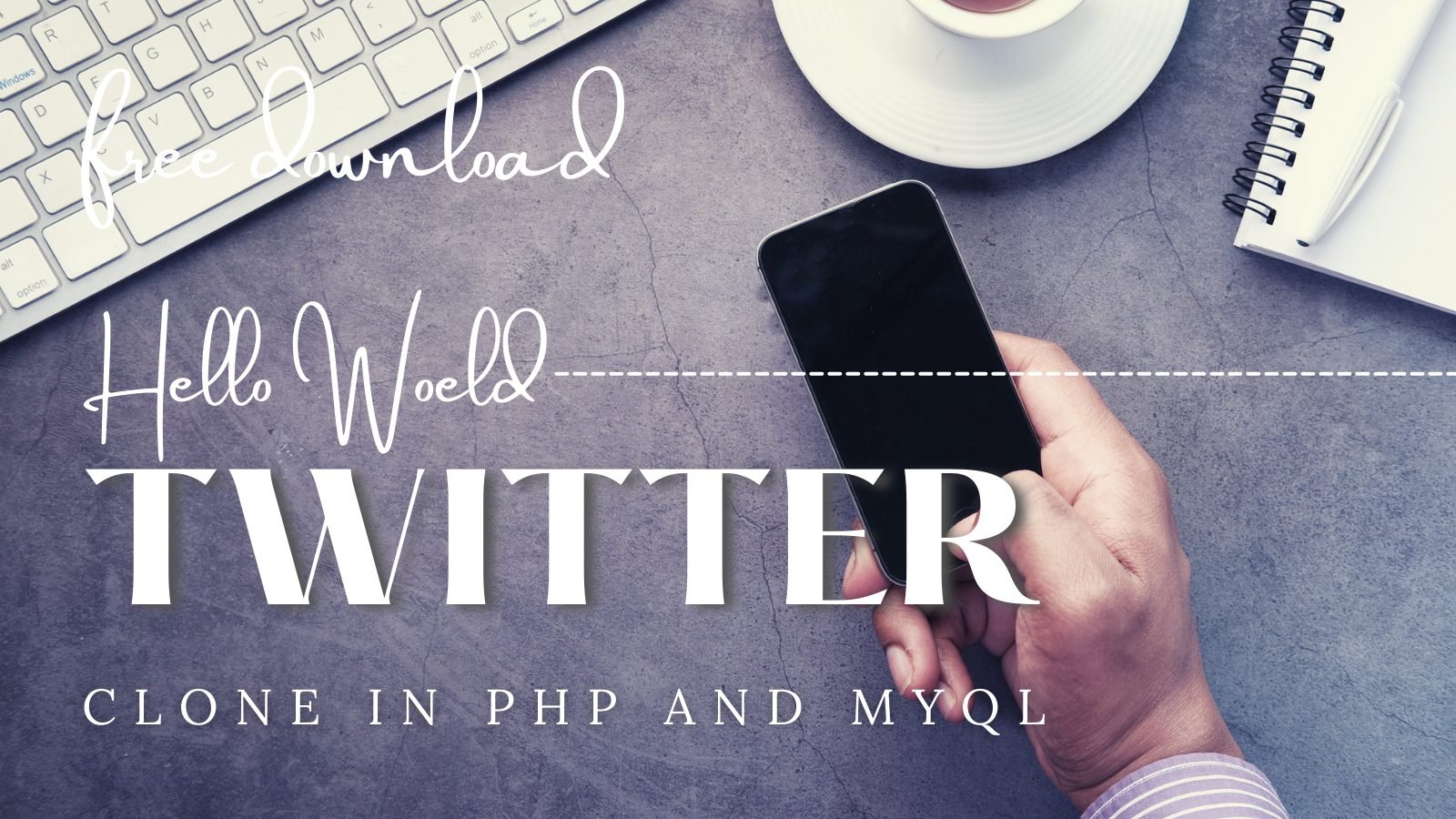 Twitter Clone PHP MySQL Source Code (Free Download)