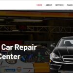 Car Repairing Website Template
