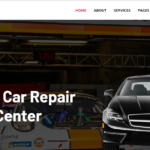 Car Repairing Website Template