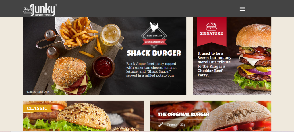 Free Burger Shop Template 2025 - Download a Responsive, SEO-Friendly Design