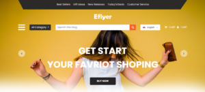 Free E-commerce HTML CSS Template – EFLYER STORE Free Download