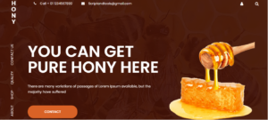 Honey Bee Templete | Html Css JavaSctipt | Free Download