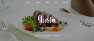 JUSTO Restaurant Website Template | HTML CSS JavaScript | 100% Free Download