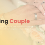 Free Wedding Rings HTML CSS JavaScript Template