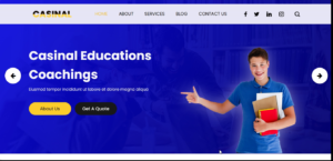 Free Casinal Coaching HTML CSS JavaScript Template