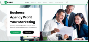 100% Free Cobsine Business Template – A Modern Business Agency Website Solution
