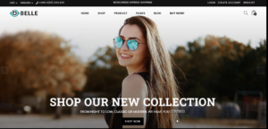 100% Free Advance Ecommerce Template Belle