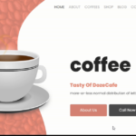 Cafe WordPress Template