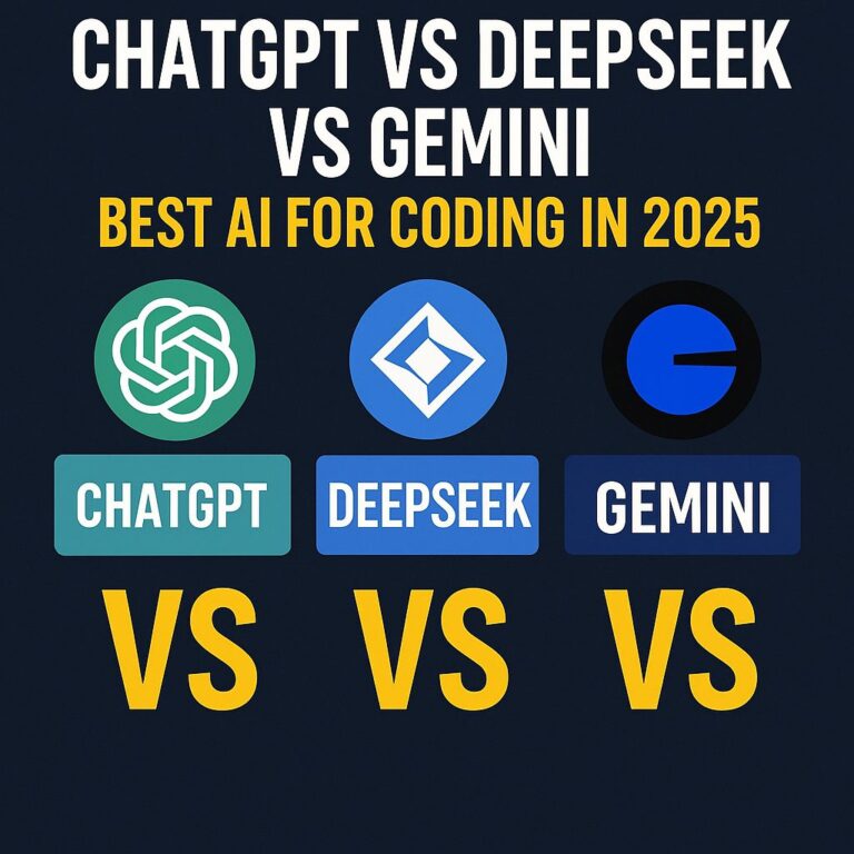 ChatGPT vs DeepSeek vs Gemini