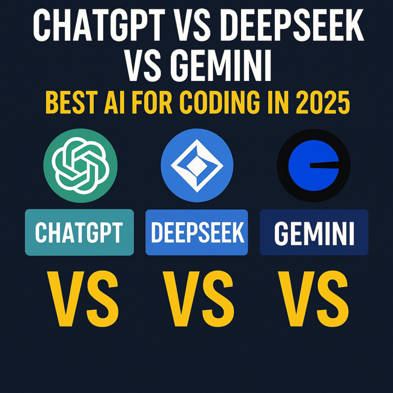 ChatGPT vs DeepSeek vs Gemini