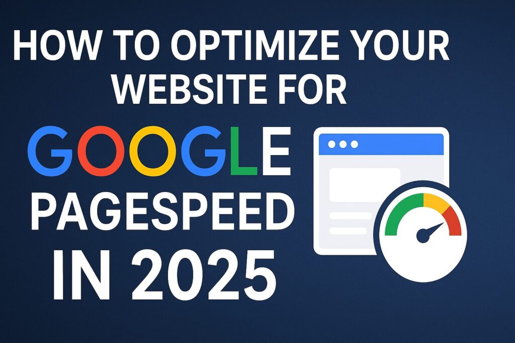 How to Optimize Your Website for Google PageSpeed in 2025