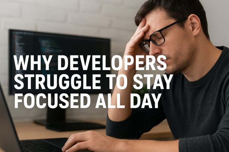 Why Developers Struggle to Stay Focused All Day