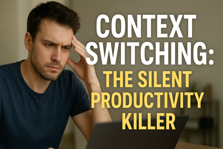 Context Switching: The Silent Productivity Killer