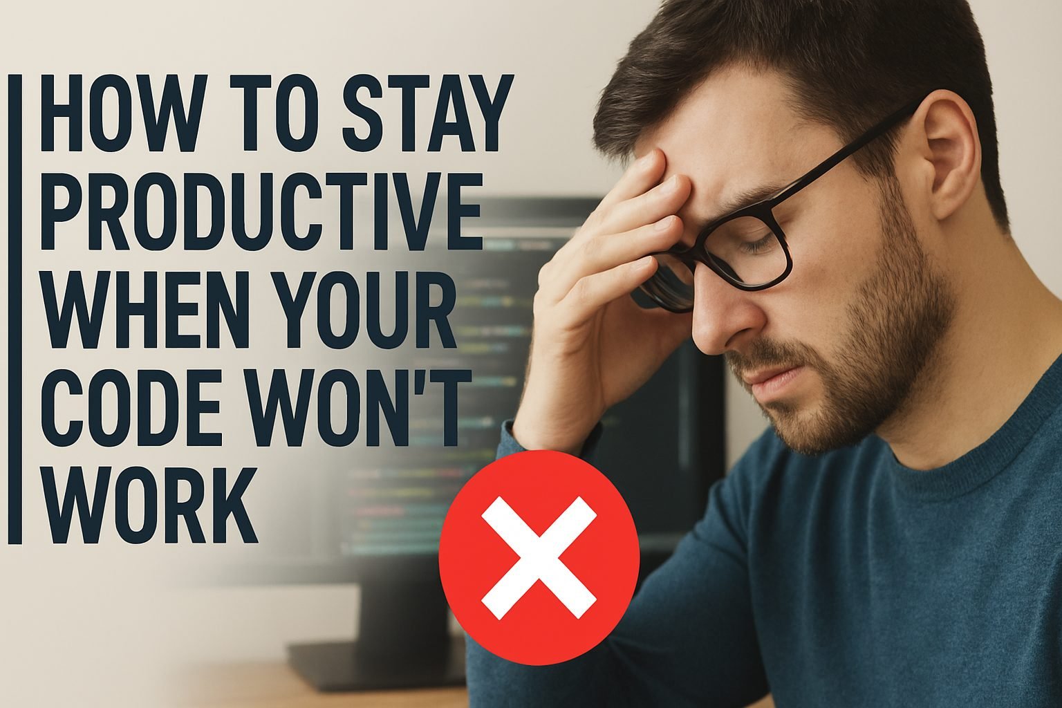 Code How to Stay Productive When Your code won’t work