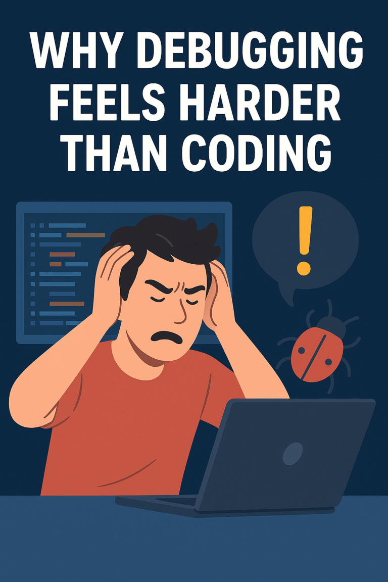 Why Debugging Feels Harder Than Coding — Real Developer Struggles