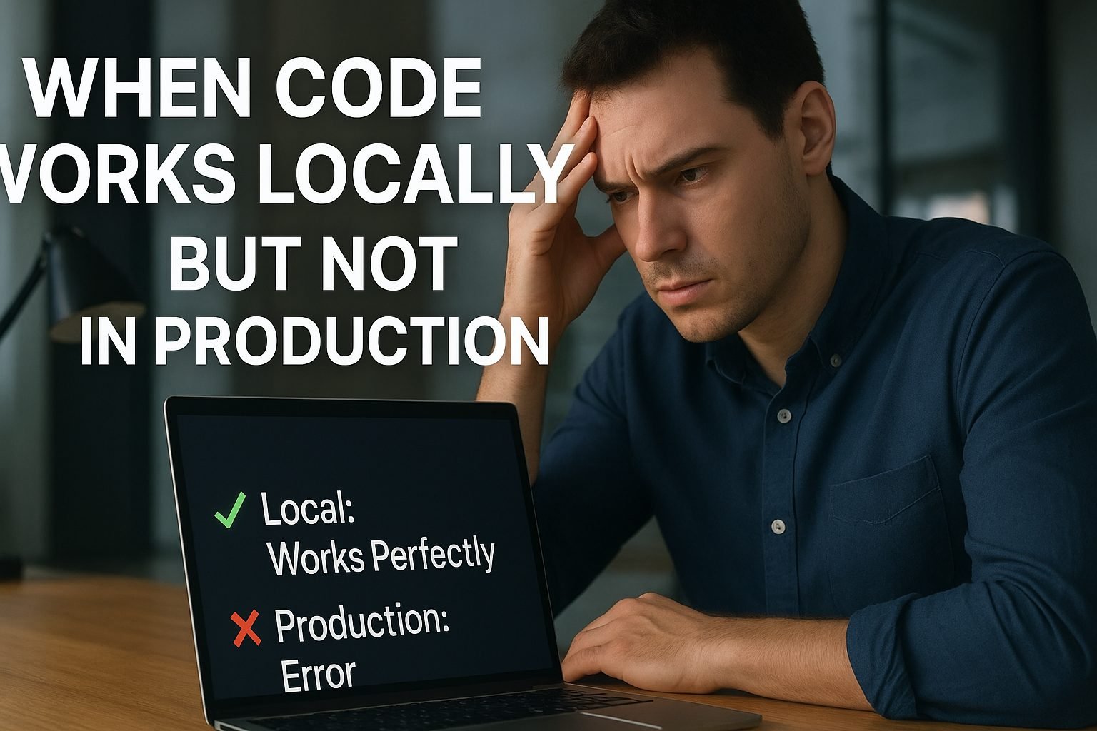 When Code Works Locally but Not in Production: Causes, Fixes, and Prevention
