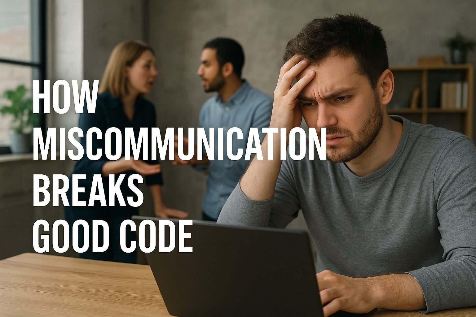 Miscommunication software development: Developer Communication Gone Wrong