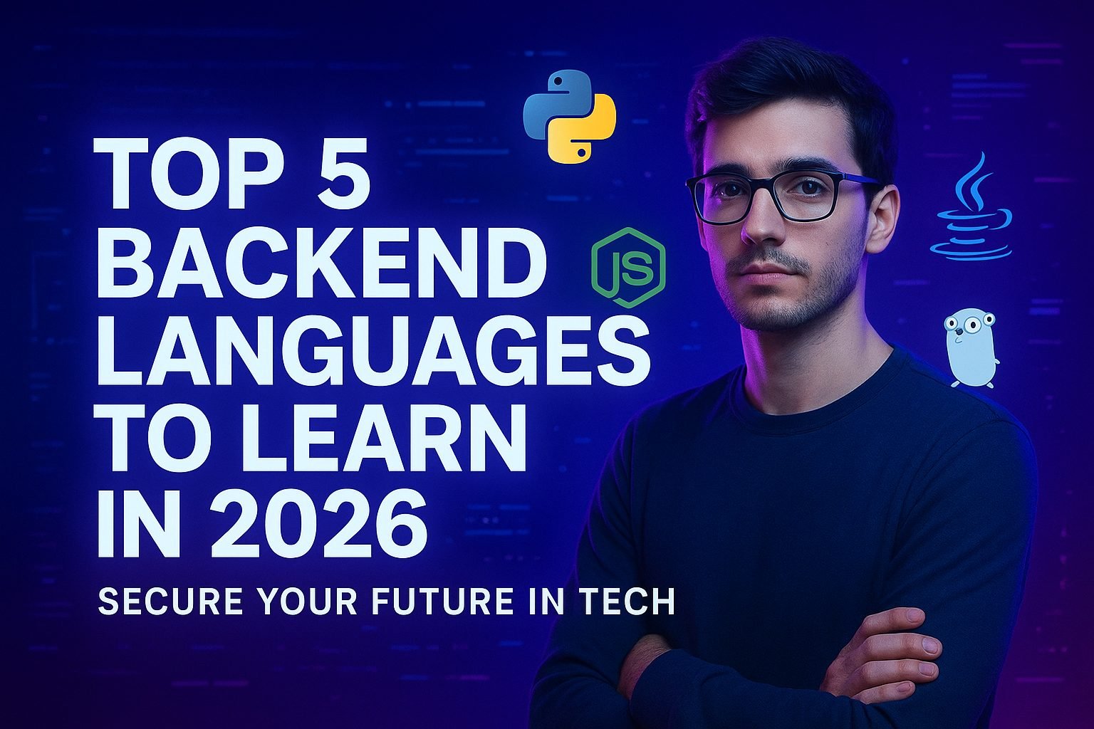 Top 5 Best backend languages to Learn in 2026