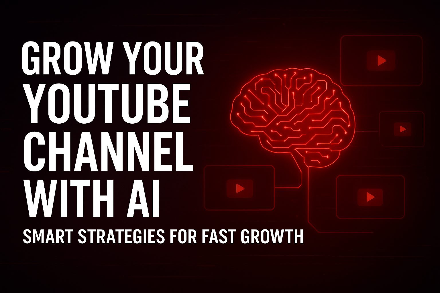How to Grow Your YouTube Channel with AI in 2025