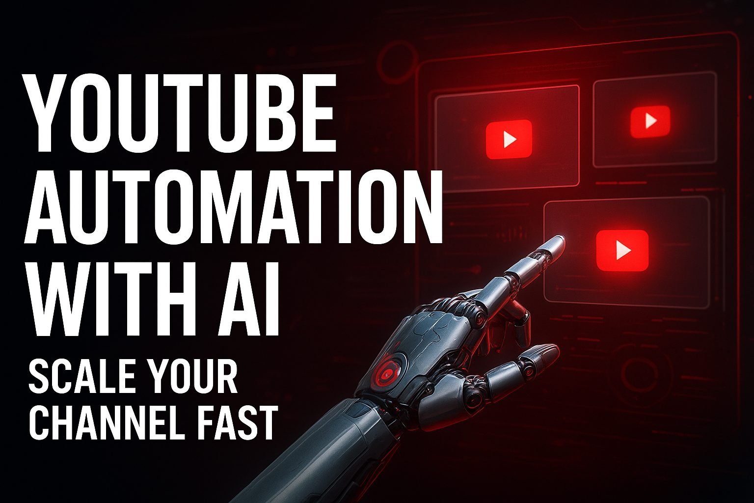 How AI Can Supercharge Your YouTube Automation in 2025