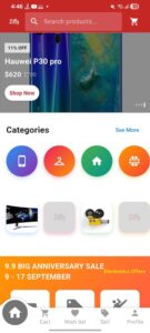 Flutter multi-vendor eCommerce app