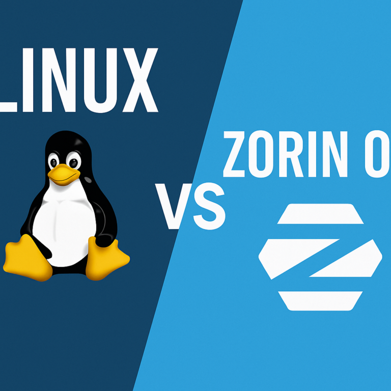 Linux vs Zorin OS Differences Explained for Beginners