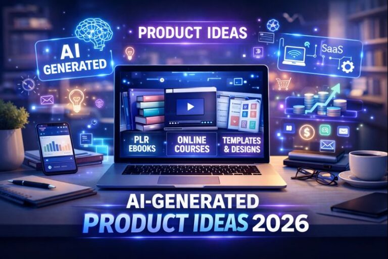 AI-Generated Product Ideas 2026 Build Profitable Products Using Artificial Intelligence