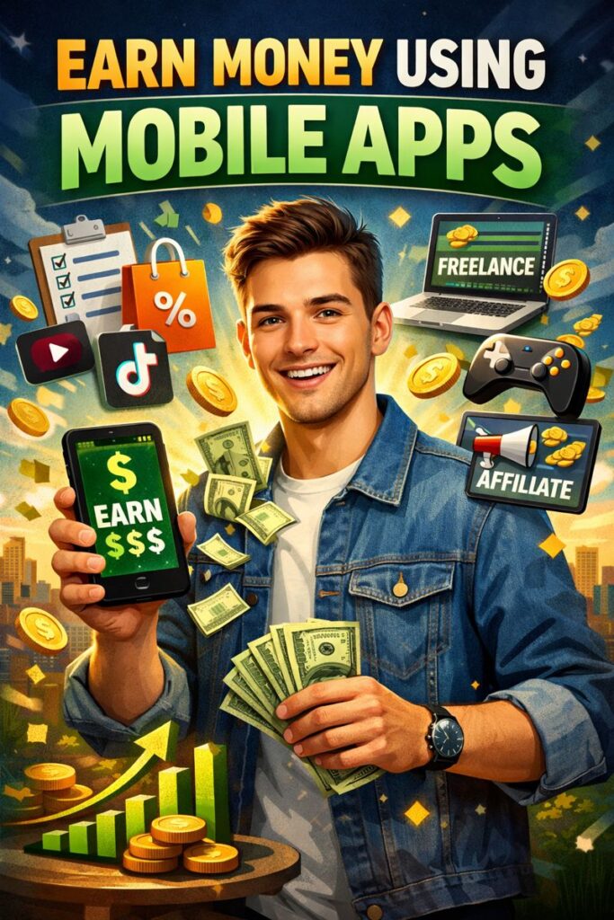 Earn Money Using Mobile Apps 2026 Best Legit Apps to Make Daily Income - Featured Image