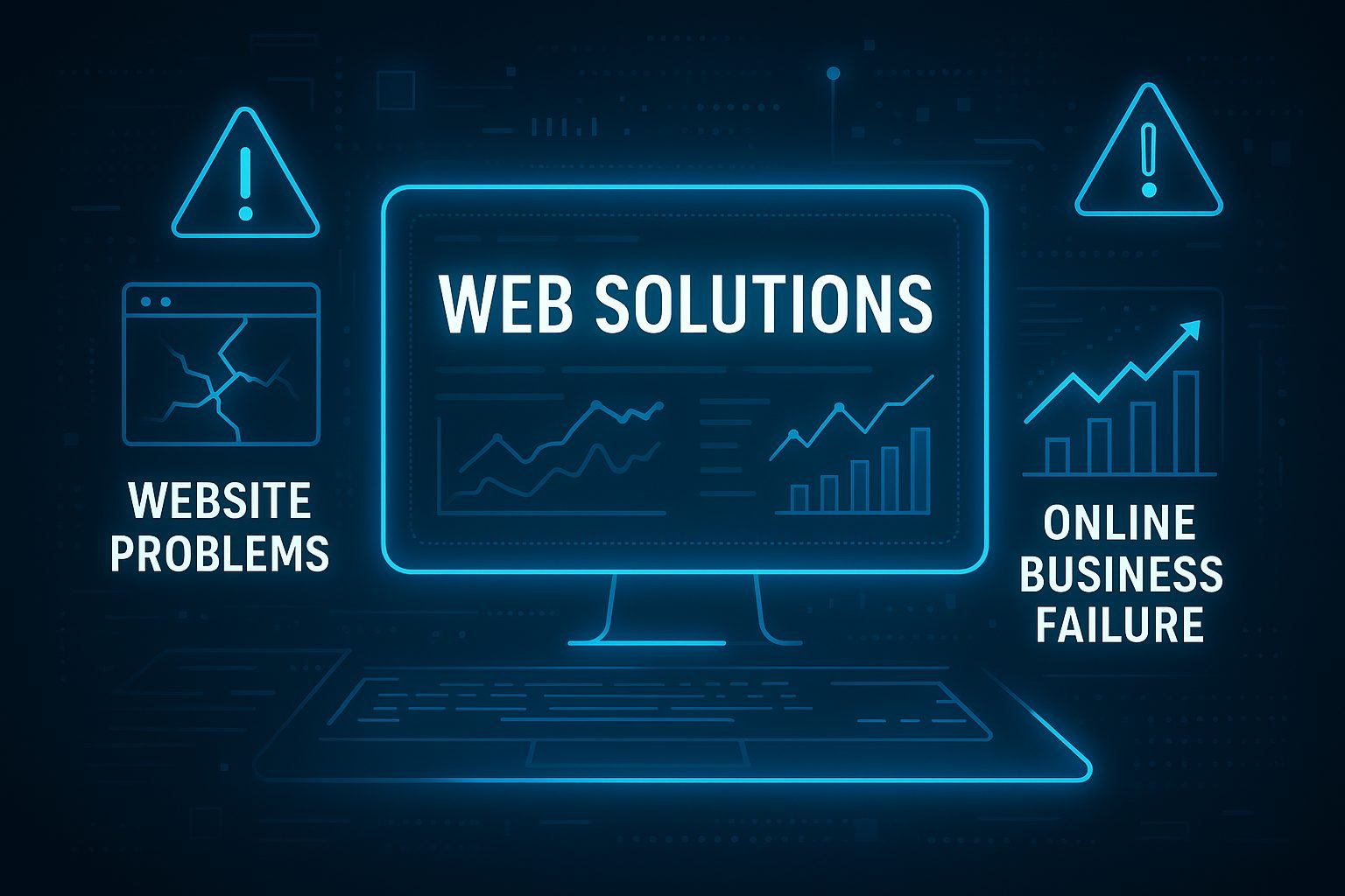 Top 7 Reasons Businesses Fail Online And How Webpenter Helps You Avoid Them