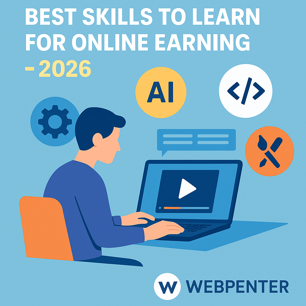 Best Skills to Learn for Online Earning in 2026 - Featured Image