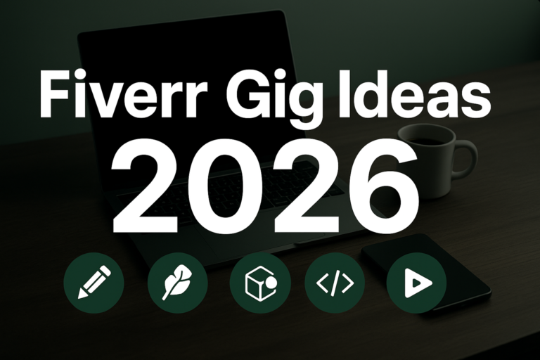 Fiverr Gig Ideas That Actually Work in 2026