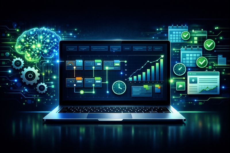 AI Content Scheduling Strategies Complete SEO Publishing Guide 2026 - Featured Image