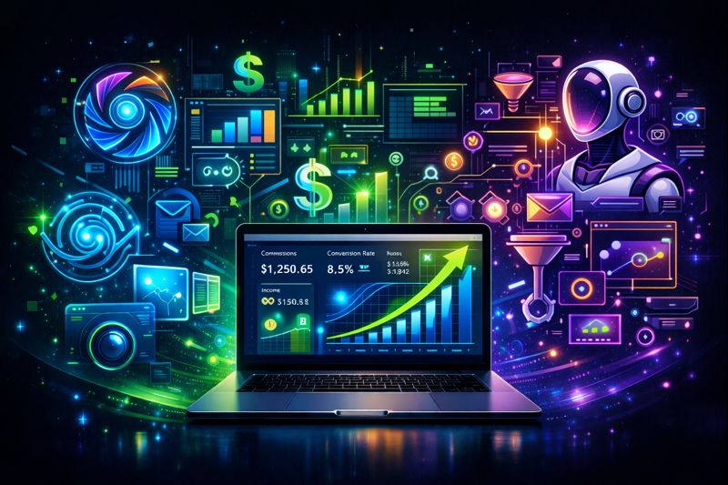 AI Tools for Affiliate Marketers Best Tools to Scale Earnings in 2026 - Featured Image