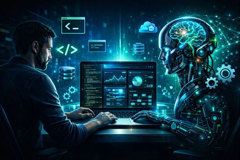 How AI Is Changing Web Development Jobs in 2026 Future Explained - Featured Image