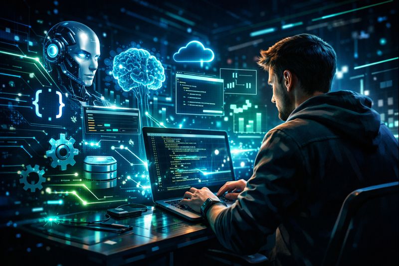 Free AI Coding Tools You Should Use Today Top Tools for Developers in 2026 - Featured Image