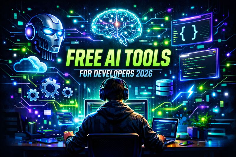 Best Free AI Tools for Developers in 2026 - Featured Image