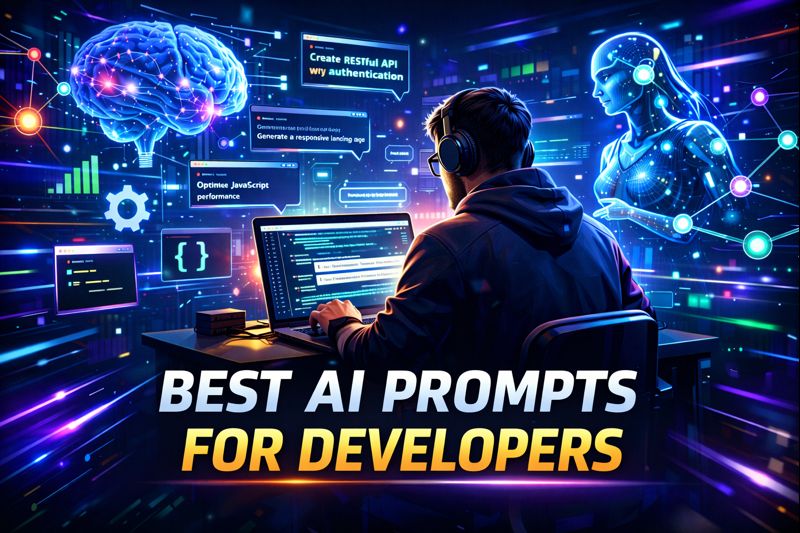 Best AI Prompts for Web Developers - Featured Image