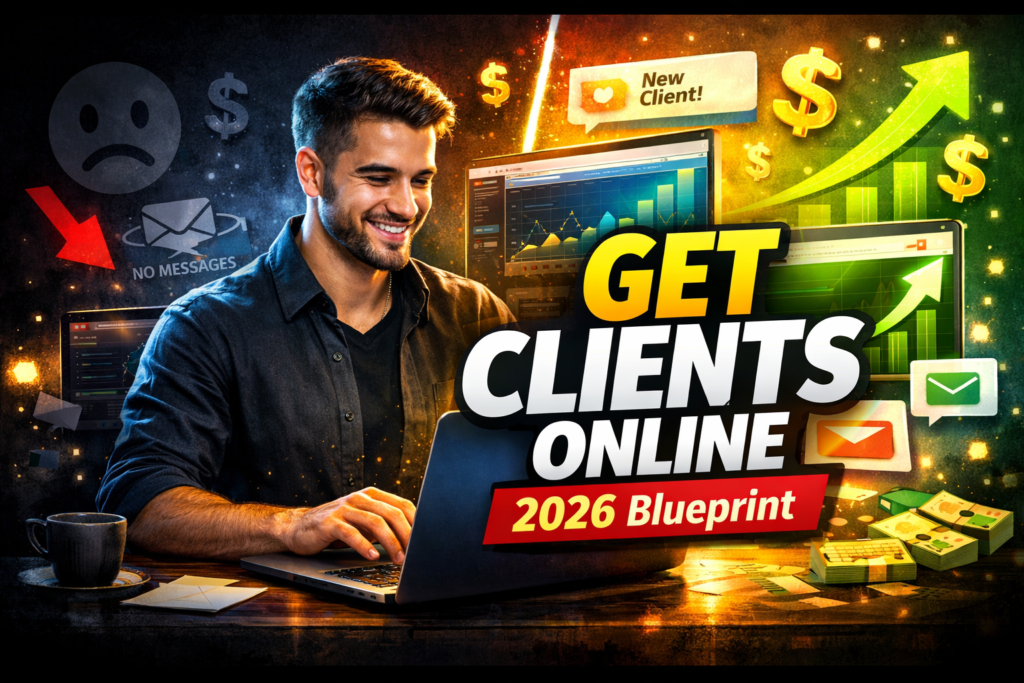 How to Get Clients Online - Featured Image